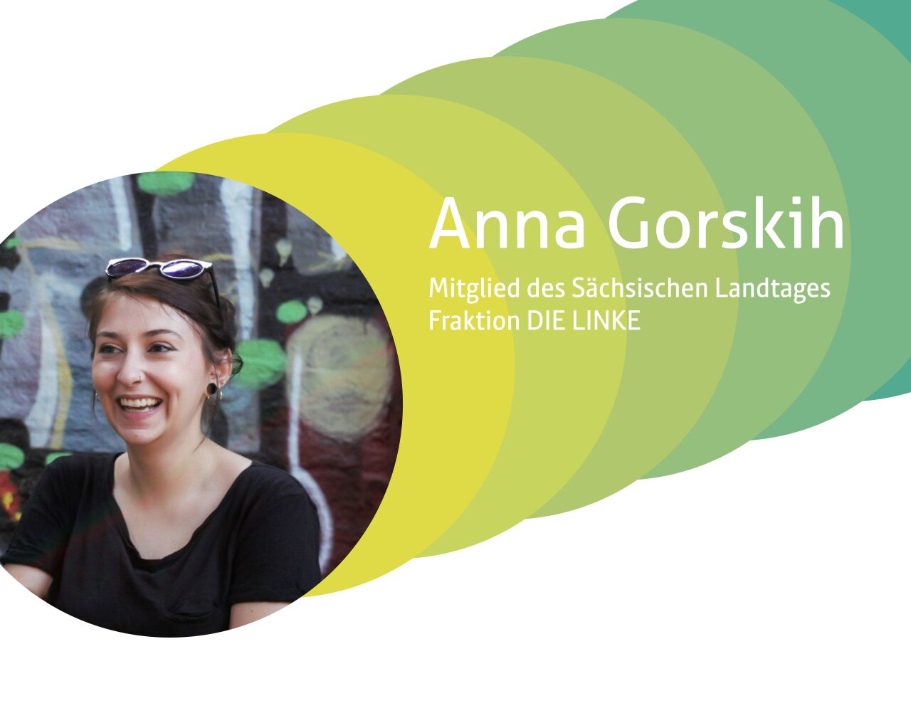 Anna Gorskih, Mitglied des säschsischen Landtags.